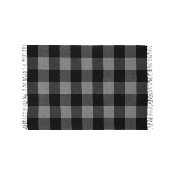 plaid baby alpaca caracas black