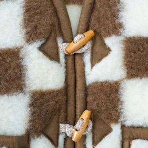 Wollen bodywarmer Brick